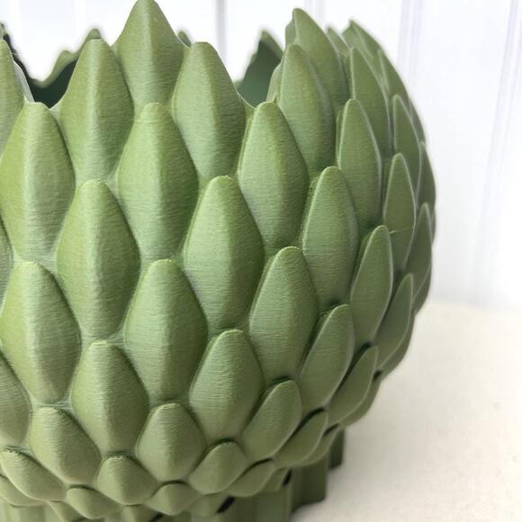 The Dragonscale Planter Pot 02, Indoor Flower Pot, Tabletop Planter - Picture 6 of 10